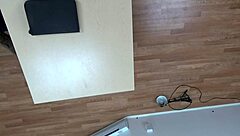 Skinny Latina slut Mandy Mynxx casually takes deepthroat gagging and hardcore cock sucking in the scene.