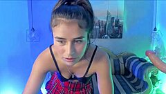 Hey, check out Celeste Jane getting that big ebony ass pounded rough with squirting action!