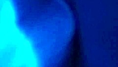 She casually takes a deepthroat from him in the bedroom while he grabs her hair