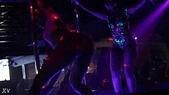 Hey, are you watching this twerk in the club with all that ass shaking and erotic dancing moves?