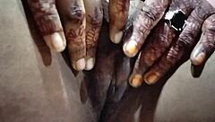 this curvy indian girl with big natural tits tries homemade fun for her first time with a friend