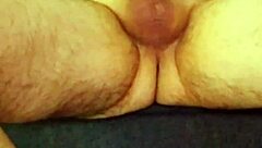 Masturbating with sex doll in homemade solo session