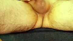 Masturbating with sex doll in homemade solo session