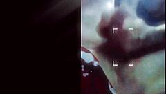 Oh man, can you believe this pretty girl giving an old man a cheating footjob?!