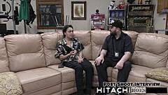 freshman, you getting that mandatory hitachi orgasm pov? mara luv spreads shaved pussy with toys.