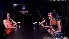 Oh yeah, catch the best moments of Casal Kaliente in preliminares podcast with Bia Hot for part 2, full of blonde Latina domination and public handjob orgies.