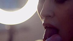 fucking with a big pierced cock in my mouth during homemade massage