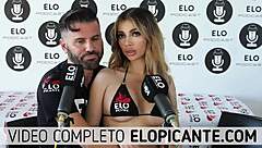 Hey, check out Elo Podcast spanking Veve Valencia with the paddle