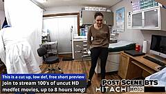 freshman, you getting that mandatory hitachi orgasm pov? mara luv spreads shaved pussy with toys.