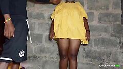 Can This Thick Lagos Landlady Handle a Monster Cock Creampie Fuck While Inspecting Her Remote Ranch Farm?