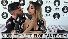 Hey, check out Elo Podcast spanking Veve Valencia with the paddle