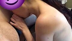 Latina Slut Dances Sexy for Husband Before Wet Blowjob and Cum Swallow