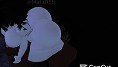 intrusa escondida en mi casa y recibe su merecido with big ass anal fucking and cum 😏