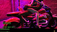 Nuka Raider's BDSM Fairytale In Fallout 4 With Cowgirl And Doggystyle Riding