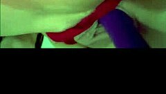 Rossmexicana indulges in solo masturbation with her dildo while wearing those sexy red stockings for ultimate pleasure.