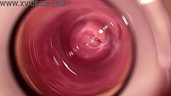 how deep can this camera go inside mias tight creamy pussy