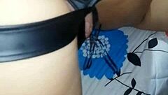 Amateur Latina Bride Awakens To Huge Cock In Her Mouth For A Wild Homemade Fuck Session.