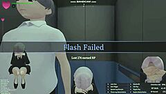 Oh man, check out secret flasher Manaka getting totally naked and masturbating in that public apartment building! 😏