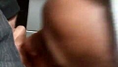 detailed blowjob from horny bitch sucking hard on big throbbing cock during intense fucking session