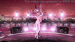 Whoa, Hatsune Miku, Rin, and Luka rock full nude bunny costumes in this wild cum-filled goddess session! 🐰