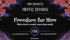 Hey, dive into this Freedom for Hire erotic audio made for women, episode ESes138