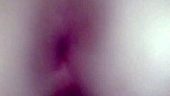 wet pussy and asshole get bent over in homemade doggystyle with clit play