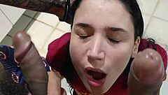 i love shoving two hard cocks right in the face of that slutty young gabbie luna with rennan luna and mano nico