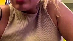 I didn't notice my shirt became see-through from sweat at the gym, what a delicious surprise