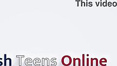 Nurse Greene takes two patients at once in mmf threesome with cum covering her tits