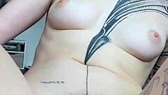 I caught my lingerie model masturbating on set then gave her pov anal sex vertical