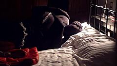 Hey, we're having a blast getting tied up in these zentai suits for some French maid bondage fun.