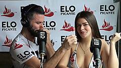Ema Ribeiro Accepts Elo Podcast Challenges In Cute Colombian Casting Interview!