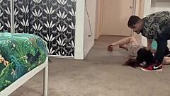 Date gone wrong with rough anal slapping spitting and intense domination sex 😈