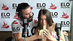 Ema Ribeiro Accepts Elo Podcast Challenges In Cute Colombian Casting Interview!
