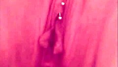 brunette bbw babe with pierced shaved pussy shows close up peeing compilation in toilet fetish scenes.