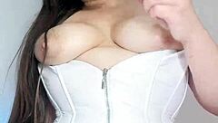 Colombian Big Ass Wife Masturbates In See Through Panties With Huge Cameltoe For Hidden Fun!