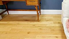 why is this bdsm slut gagging on a strapon in rough domination with choking and bondage?