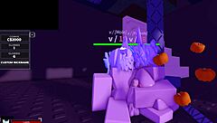 hey, check out this spooky bunny breeding setup happening right in the halloween season