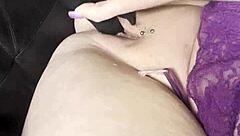 catalia valentine gets messy with dirty talk while fucking her pussy using a toy until squirting everywhere.