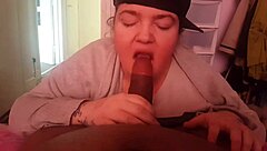 Can you believe how good she sucks my dick?