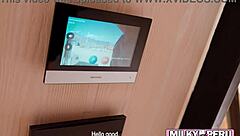 Peruvian Big Ass Latina Cooperates or Faces Jail Fucked by Perverted Cop in Deepthroat Doggystyle