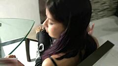 the perfect latina stepsister engages in foot play and oral delight