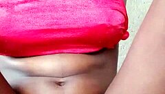 in this amateur african tale a sexy black performer explores intimate moments