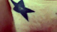 homemade amateur sextape with redhead girlfriend showing pierced nipples and tattoo