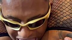 just turned 18, this naughty girl invited her hung black cousin over to celebrate with wild anal orgasms and assfucking fun