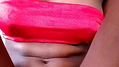 in this amateur african tale a sexy black performer explores intimate moments