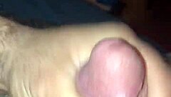play time with cum turns into intense solo masturbation session leading to explosive release