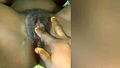 MojoBoy enjoys a weekend fuck with his pretty black girlfriend in the bedroom