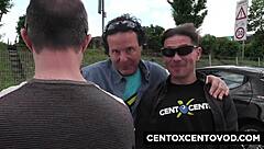 What happens when two Italian amateur dolls dominate Alex Magni with double penetrations and blowjobs?