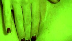 Rubbing and cumming in sexy lingerie outfit! Oh, what an intense orgasm!